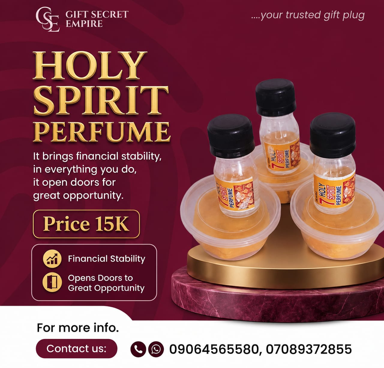 Holy Spirit Perfume