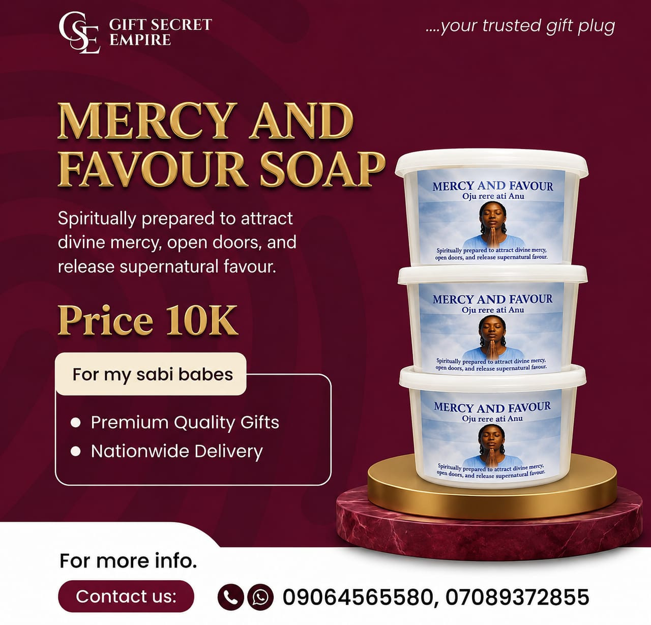 Mercy & Favour Soap