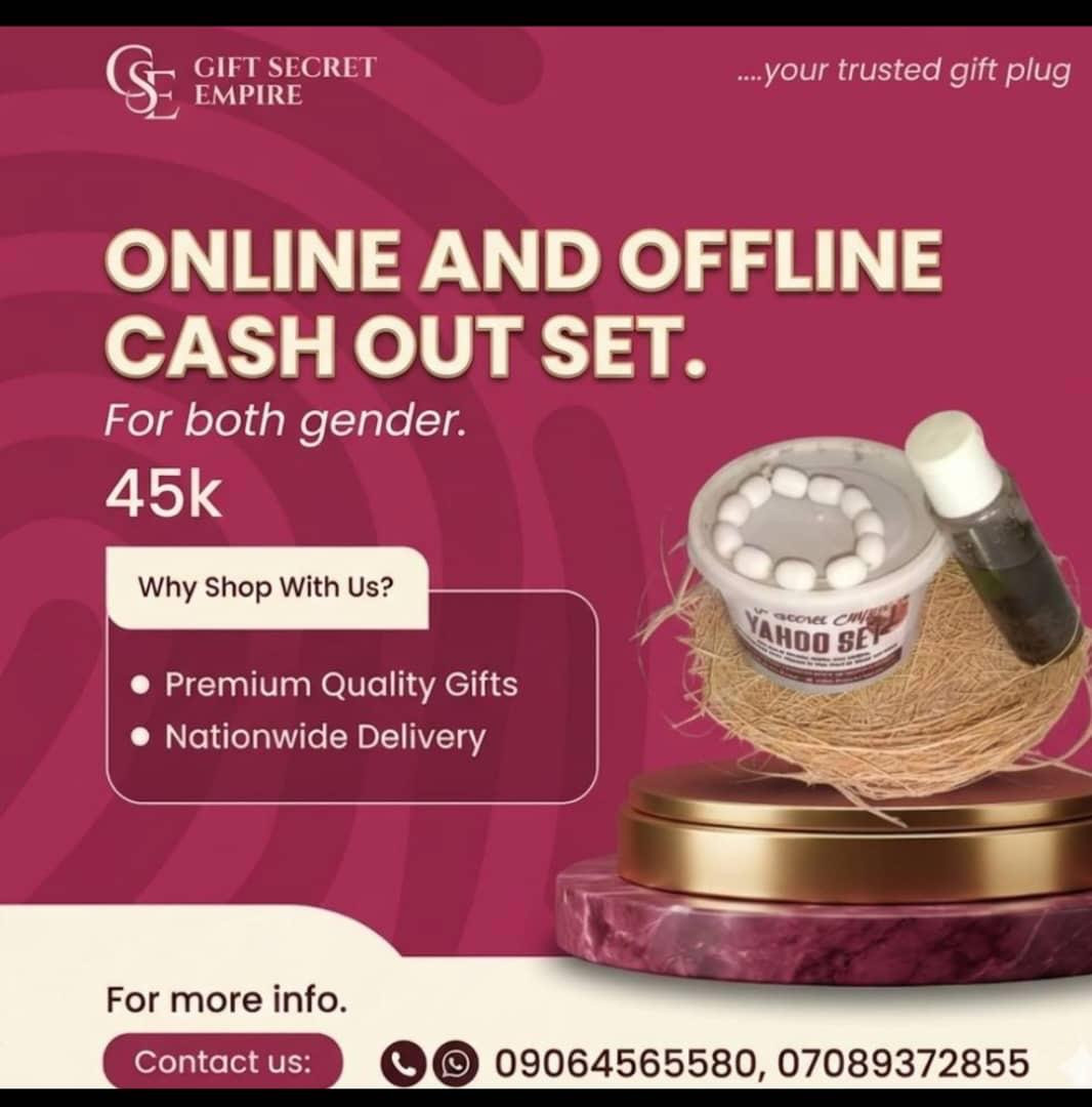 Online & Offline Cash Out set